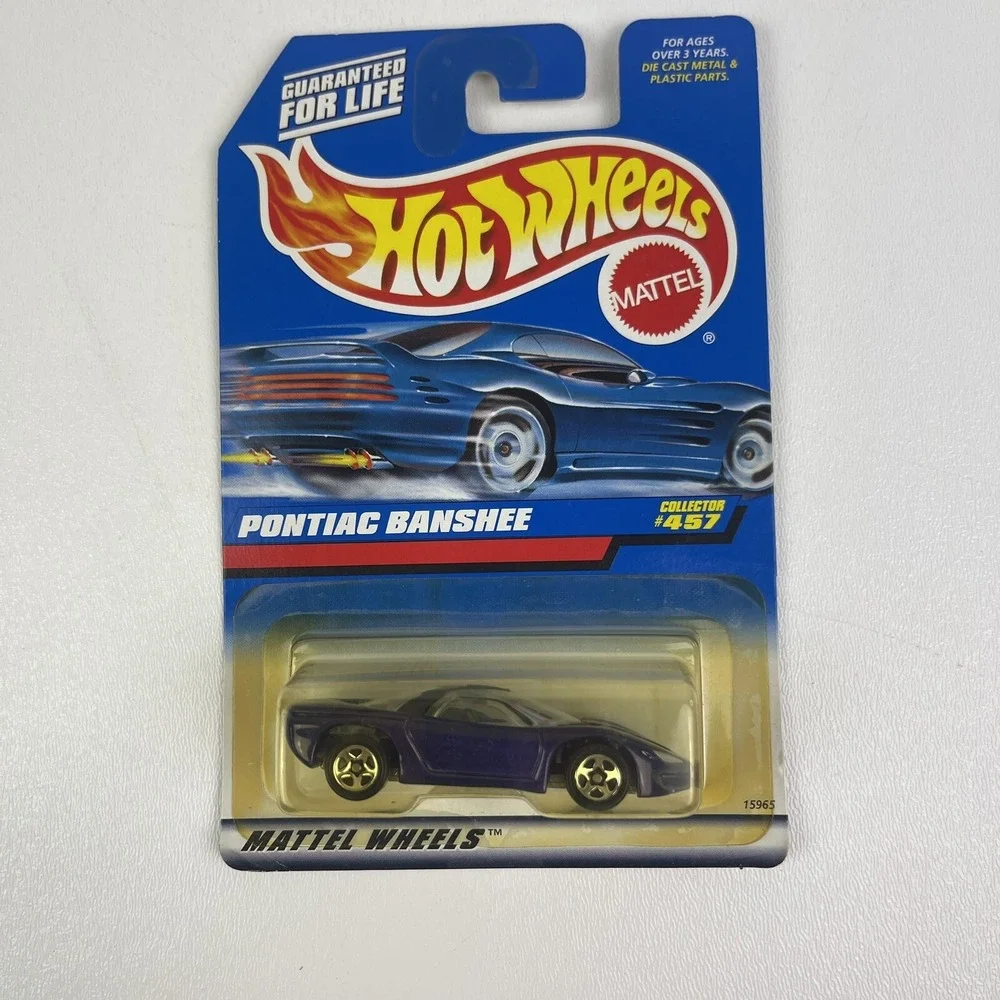 Hot Wheels 1996 Metallic Black Pontiac Banshee 457